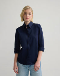 Adrienne Stretch Shirt WOMENS SUITS JKTS COATS