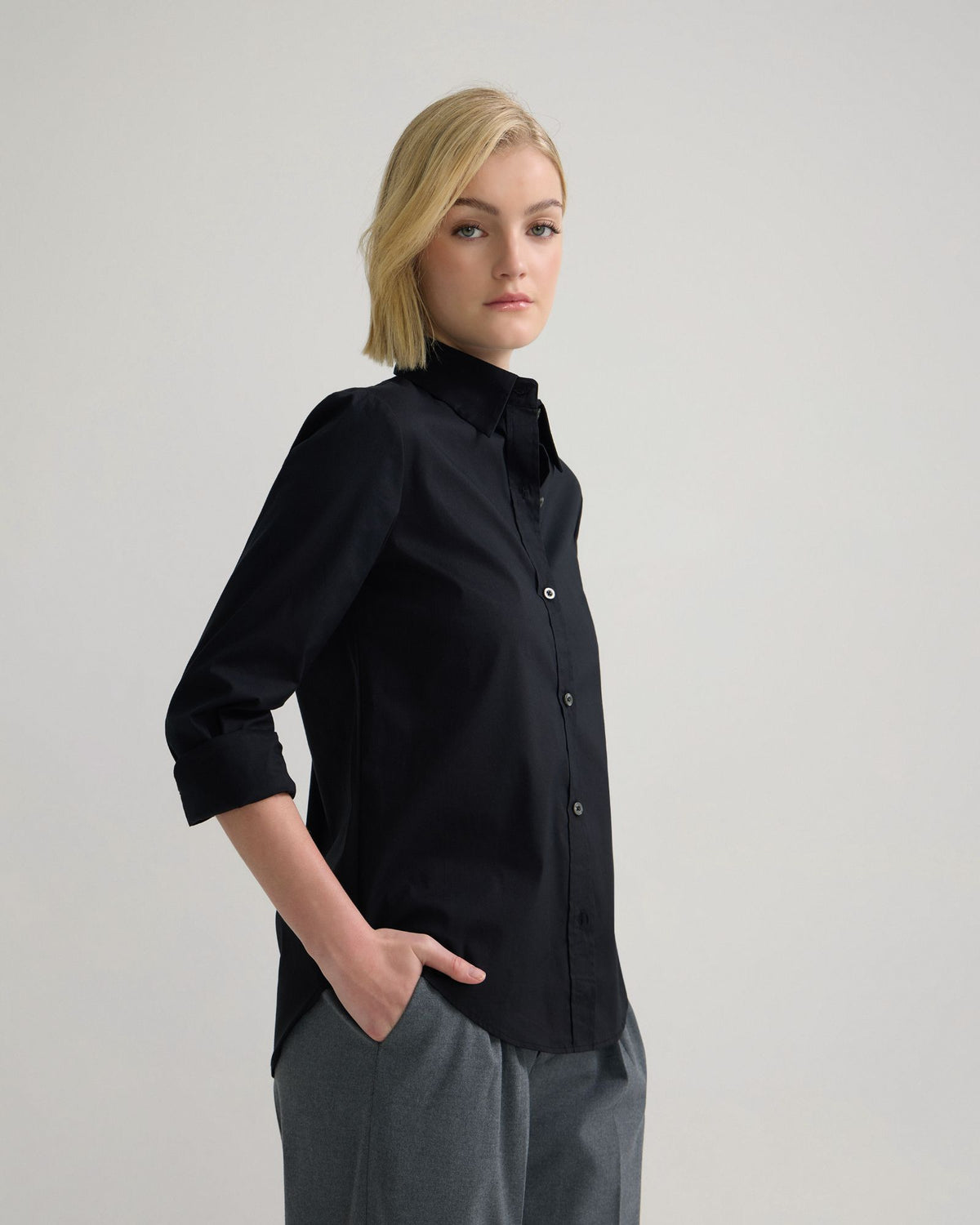 Adrienne Stretch Shirt WOMENS SUITS JKTS COATS