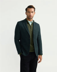 Blake Herringbone Wool Blazer MENS JACKETS AND COATS