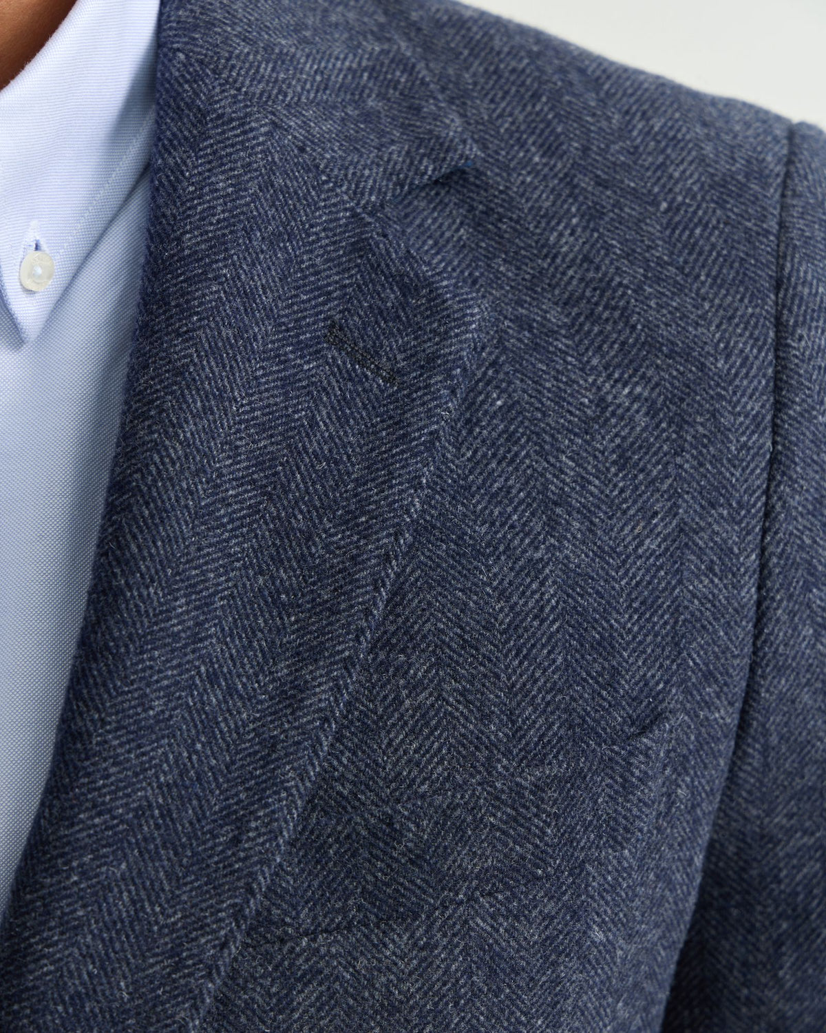 Blake Herringbone Wool Blazer MENS JACKETS AND COATS