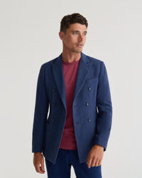 Chester Herringbone Wool Blzer MENS JACKETS AND COATS