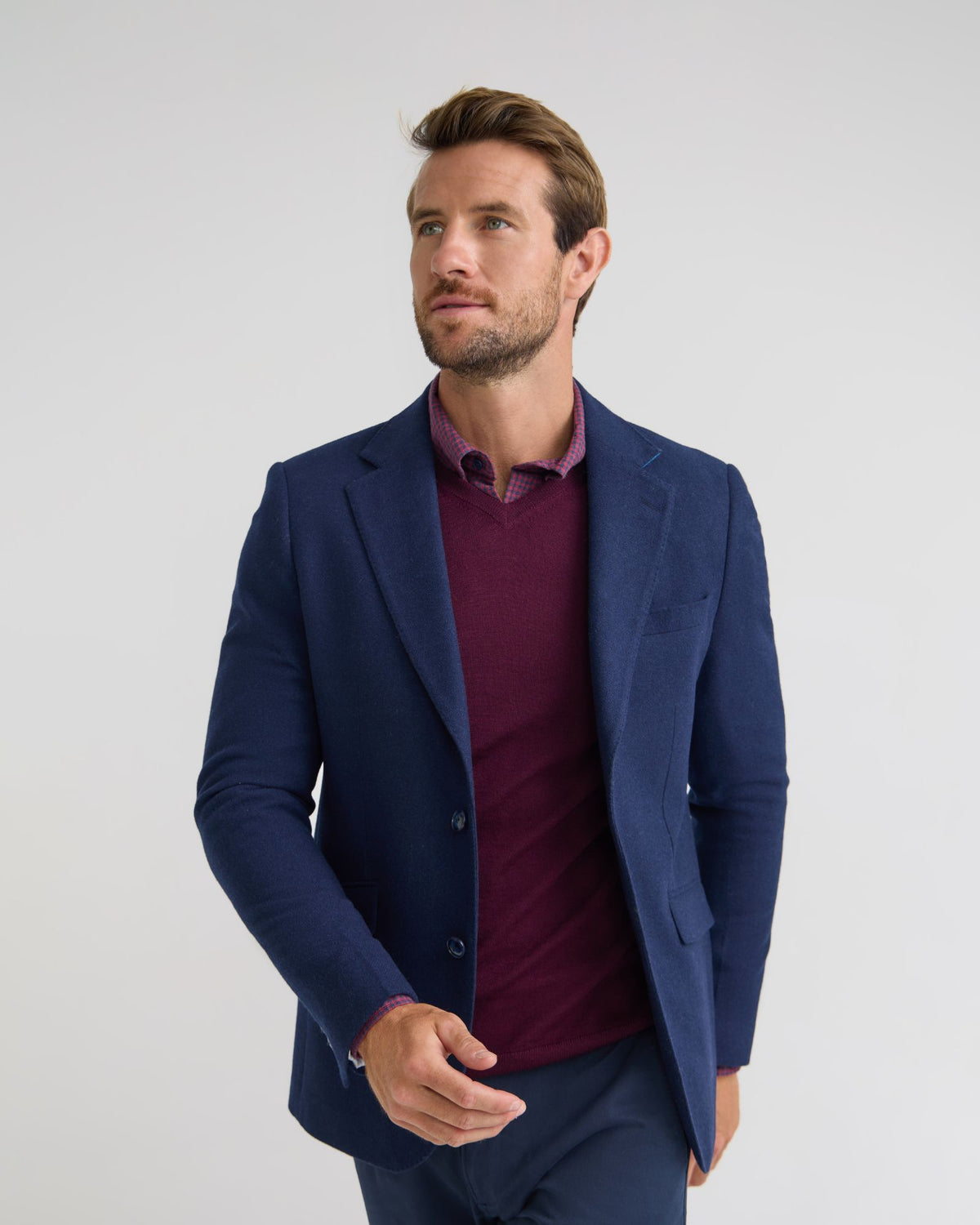 Blake Twill Wool Blazer MENS JACKETS AND COATS