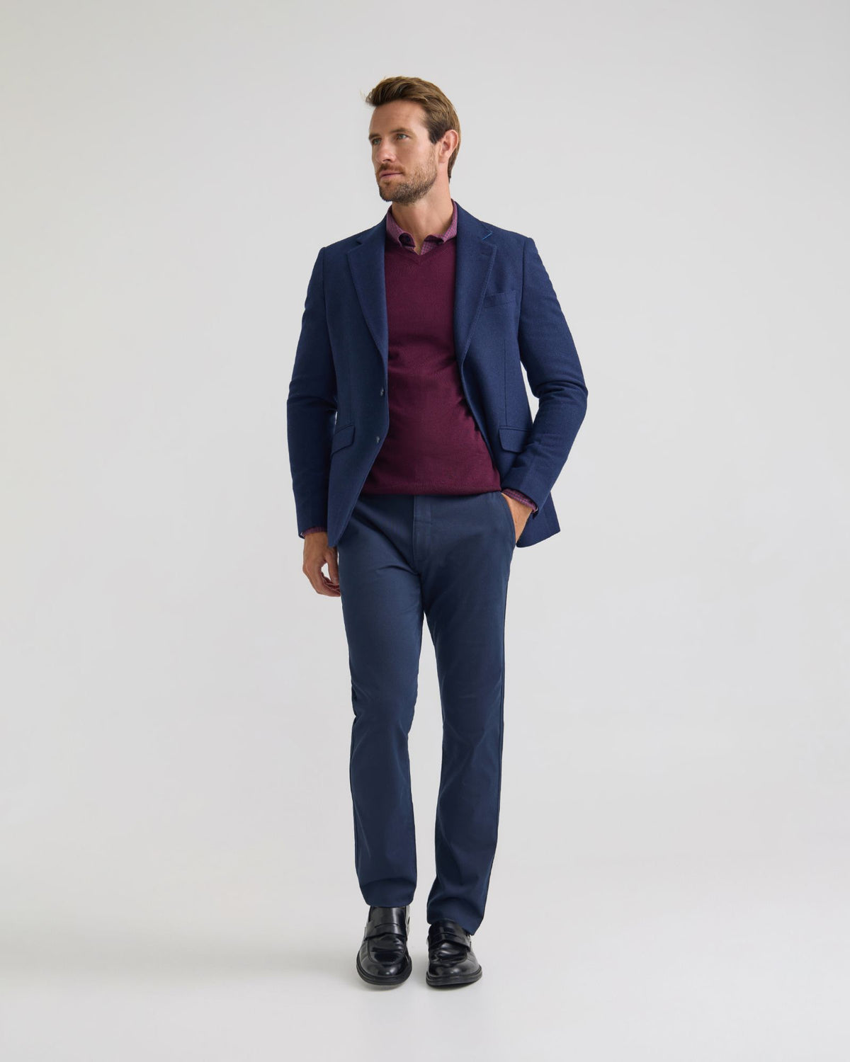 Blake Twill Wool Blazer MENS JACKETS AND COATS