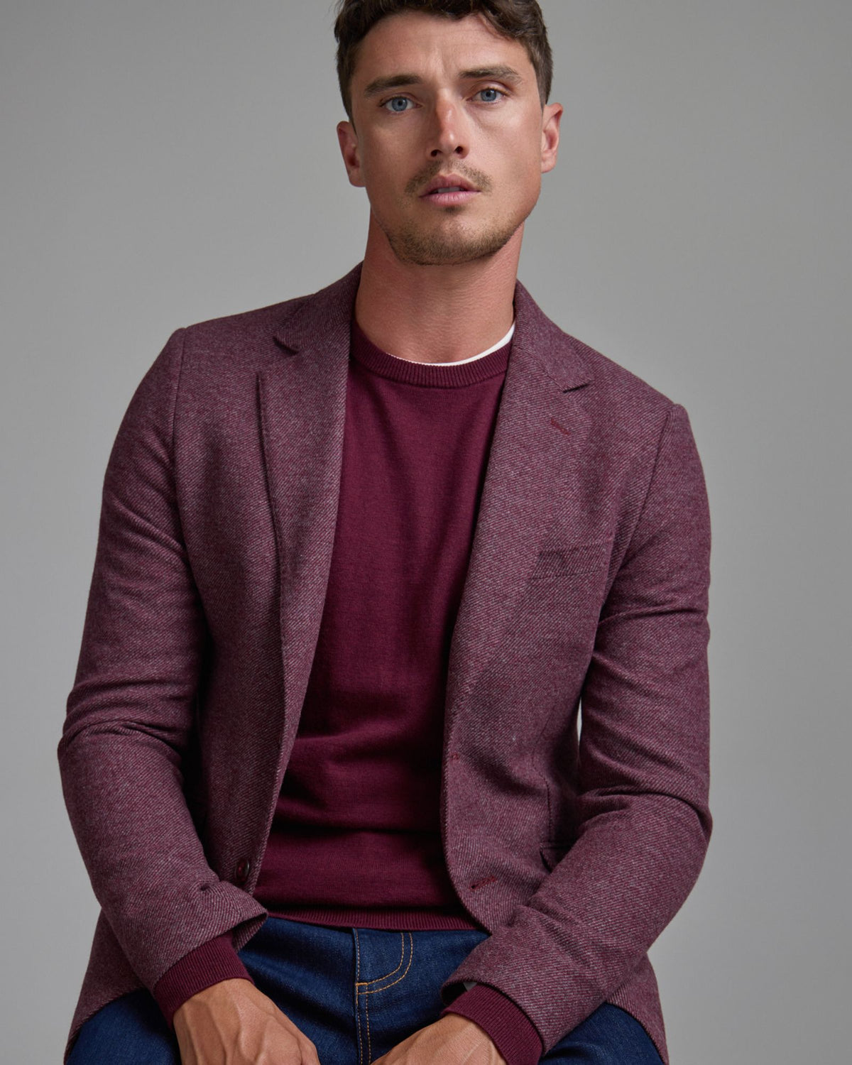 Blake Twill Wool Blazer MENS JACKETS AND COATS