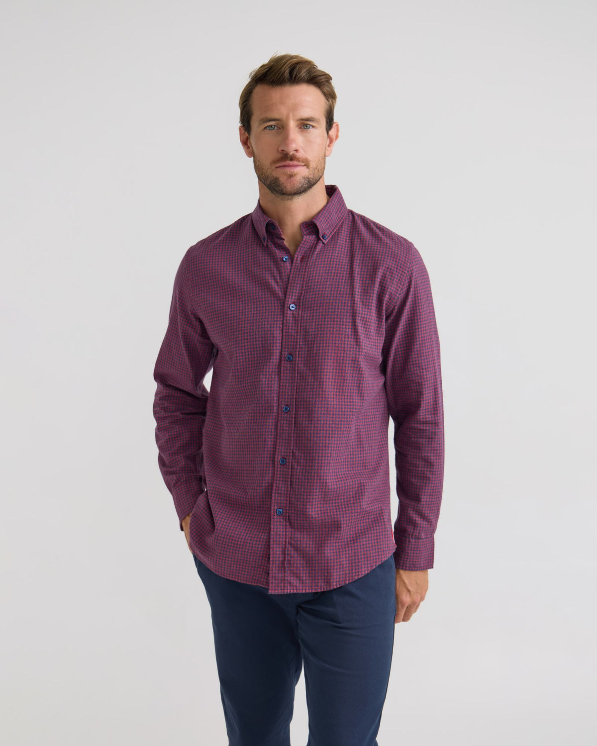 Holloway Luxury Checked Shirt MENS SHIRTS