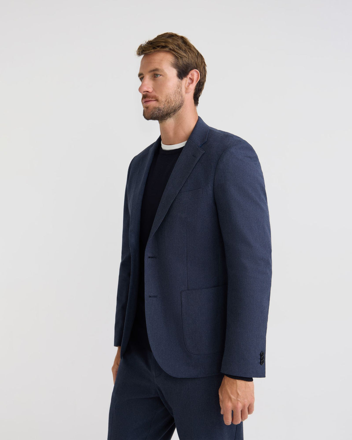 Milton Herringbone Blazer MENS JACKETS AND COATS