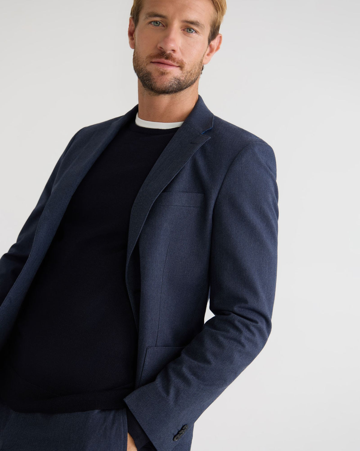 Milton Herringbone Blazer MENS JACKETS AND COATS