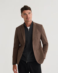 Milton Herringbone Blazer MENS JACKETS AND COATS