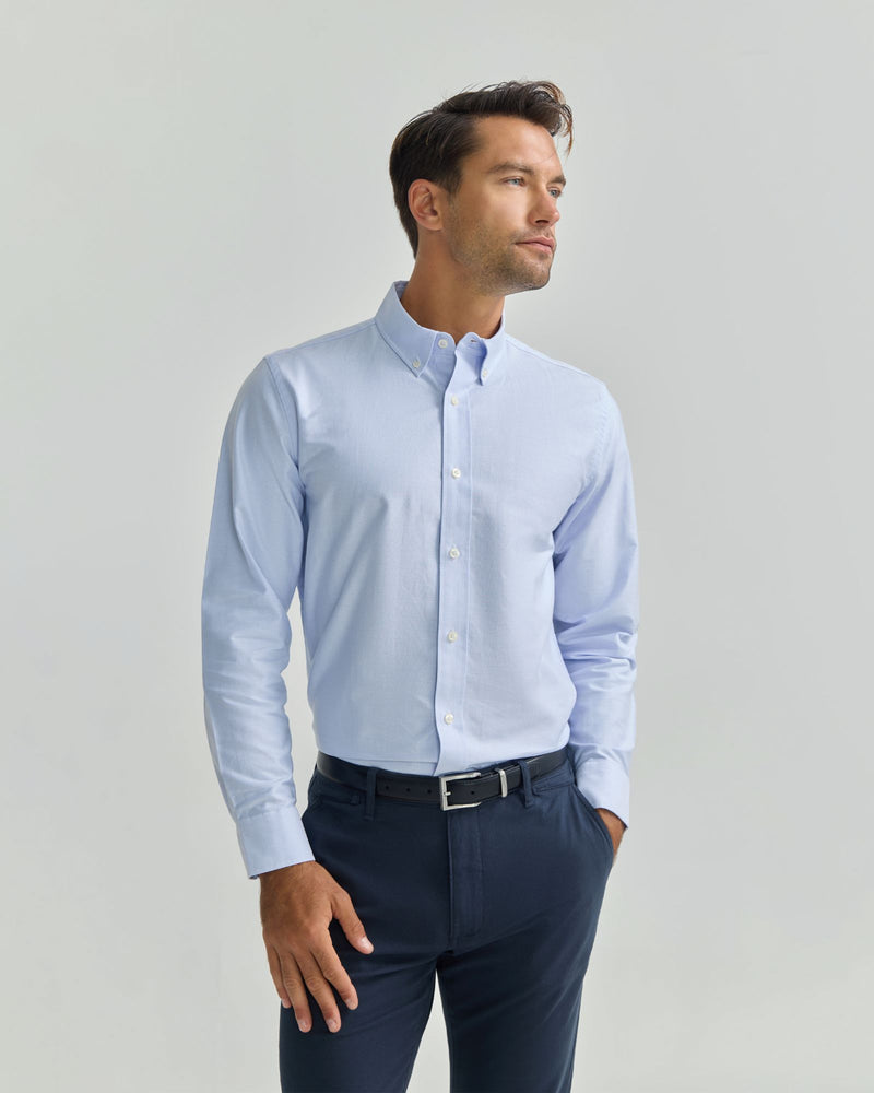 Holloway Oxford Weave Cotton Shirt MENS SHIRTS