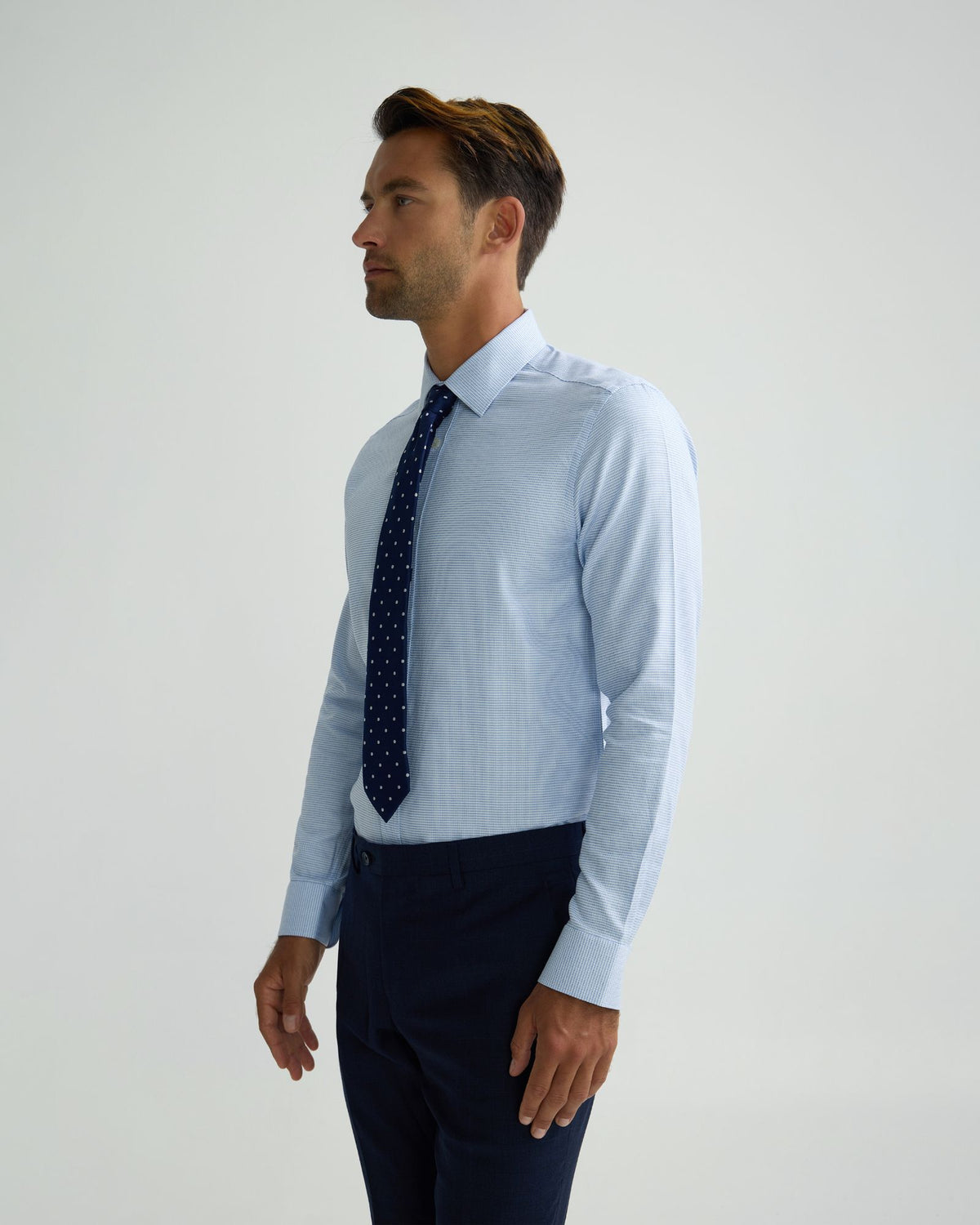 Beckton Slim Fit Cotton Shirt MENS SHIRTS