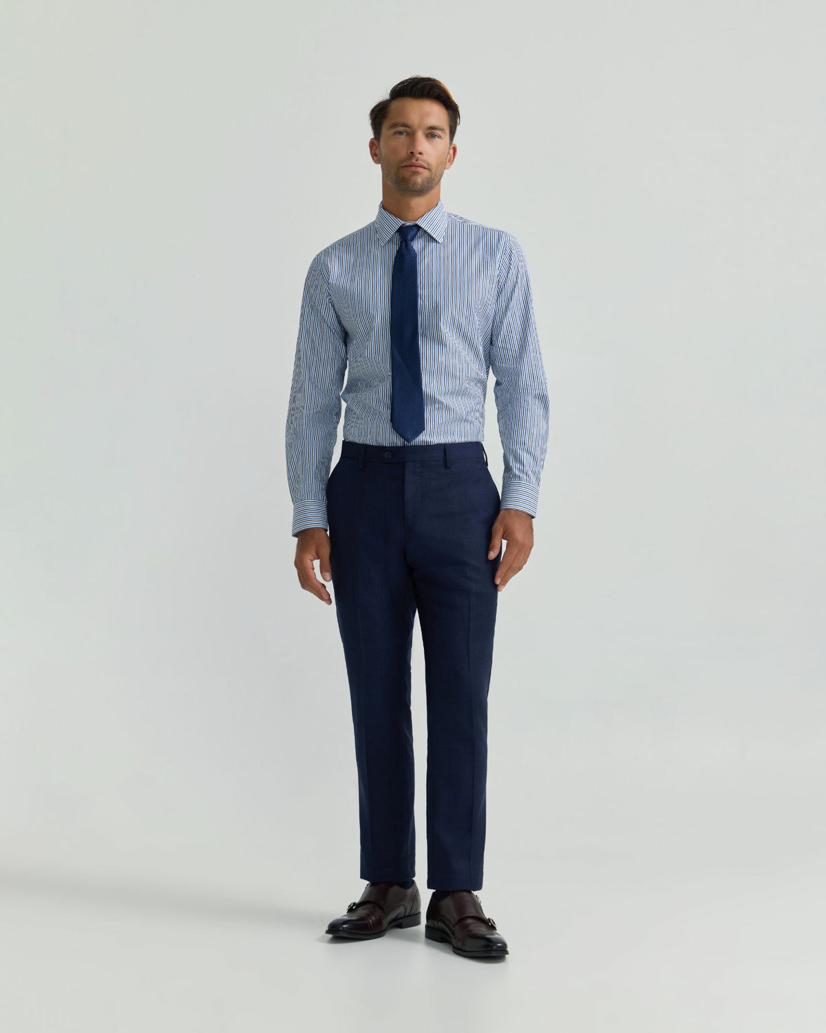 Islington Classic Fit Stripe Shirt MENS SHIRTS