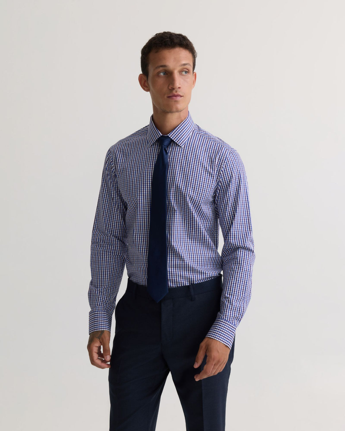 Beckton Slim Fit Checked Shirt MENS SHIRTS