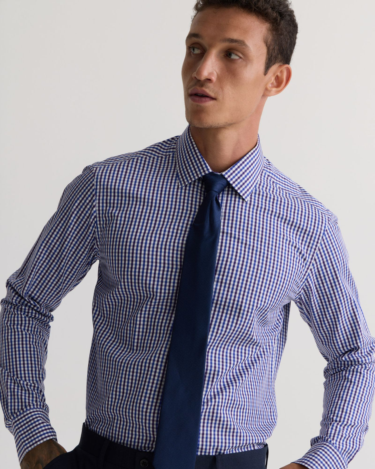 Beckton Slim Fit Checked Shirt MENS SHIRTS