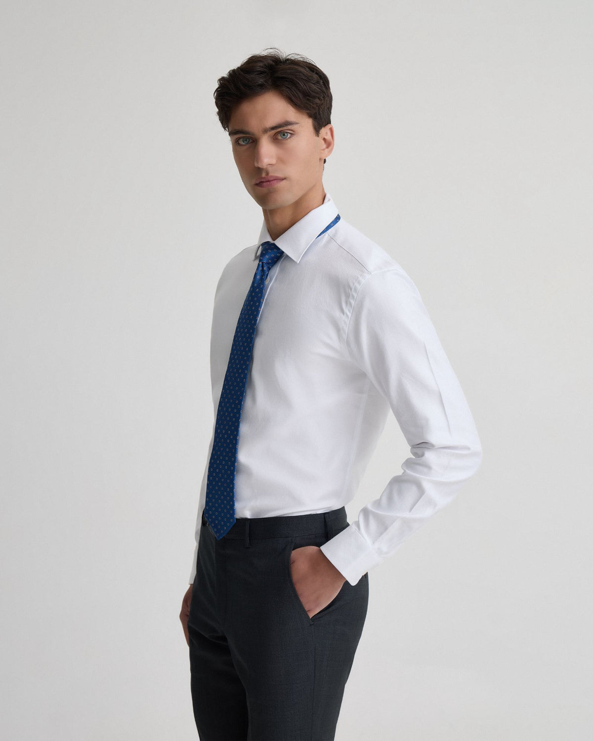 Islington Classic Fit Twill Shirt MENS SHIRTS