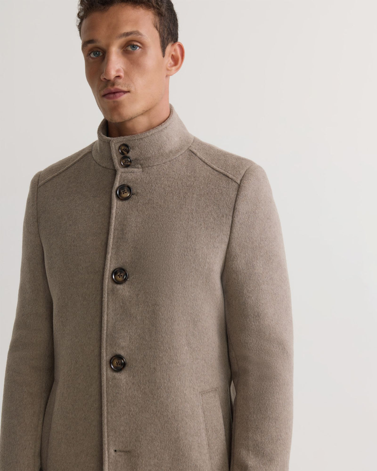 Dunbar Wool Coat MENS JACKETS AND COATS
