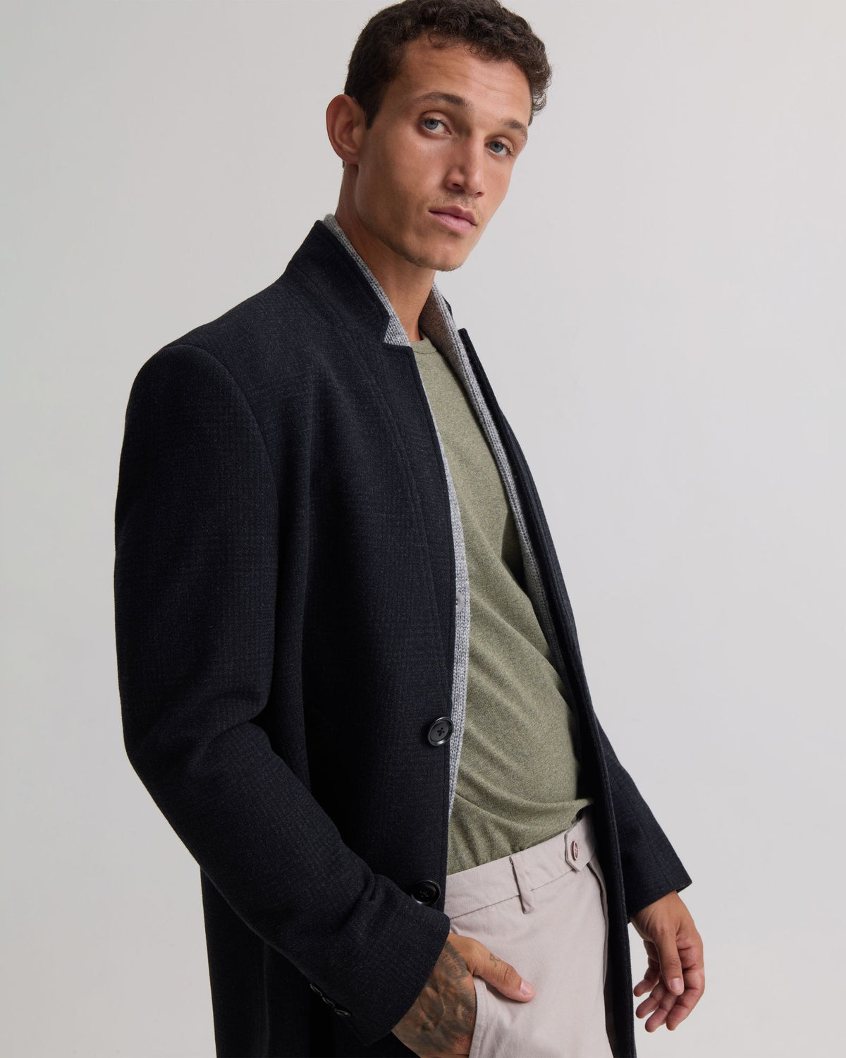 Austin Wool Coat MENS JACKETS AND COATS