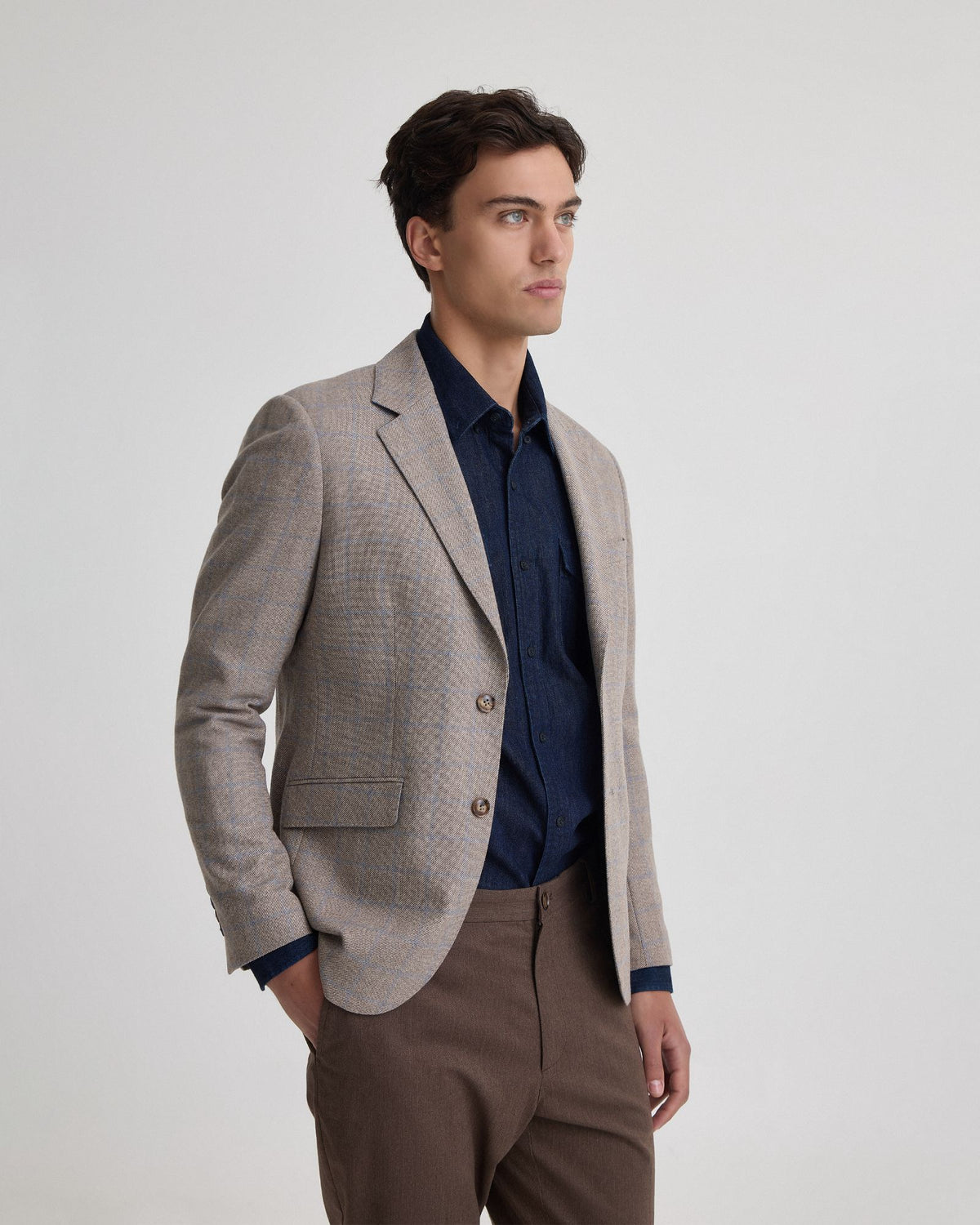 Blake Wool Blend Blazer MENS JACKETS AND COATS