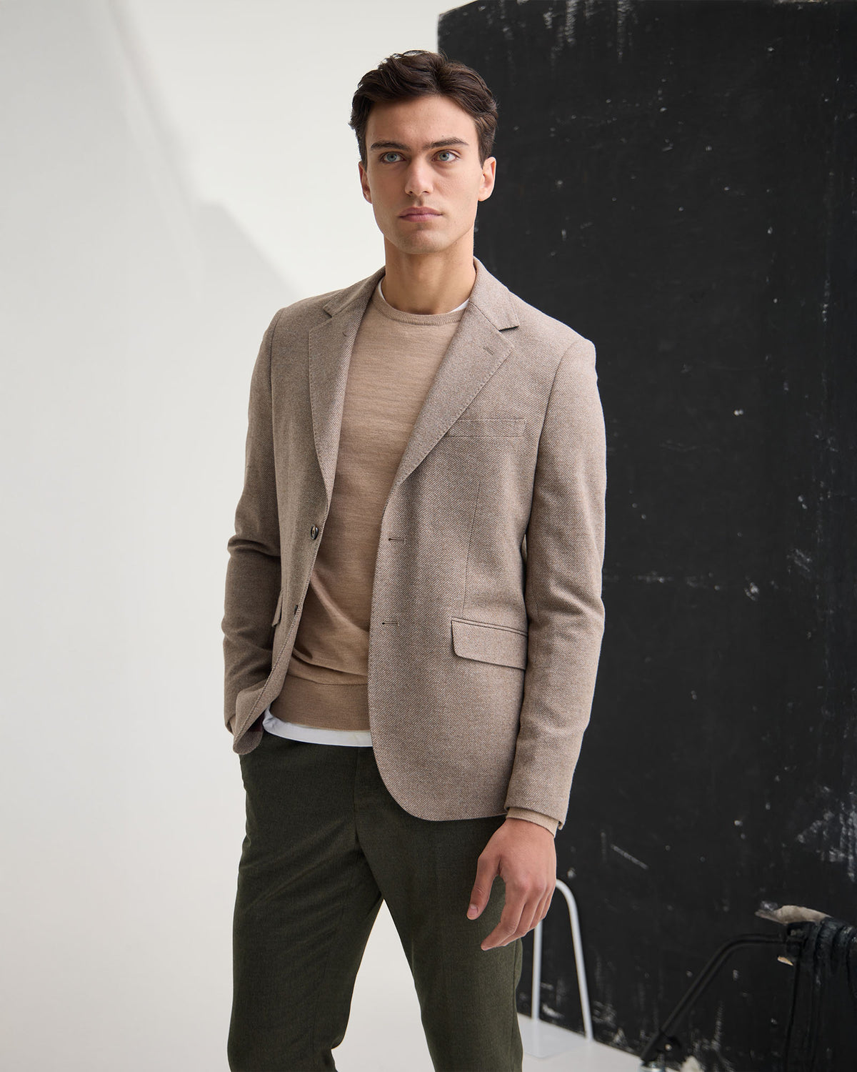 Blake Wool Blend Blazer MENS JACKETS AND COATS