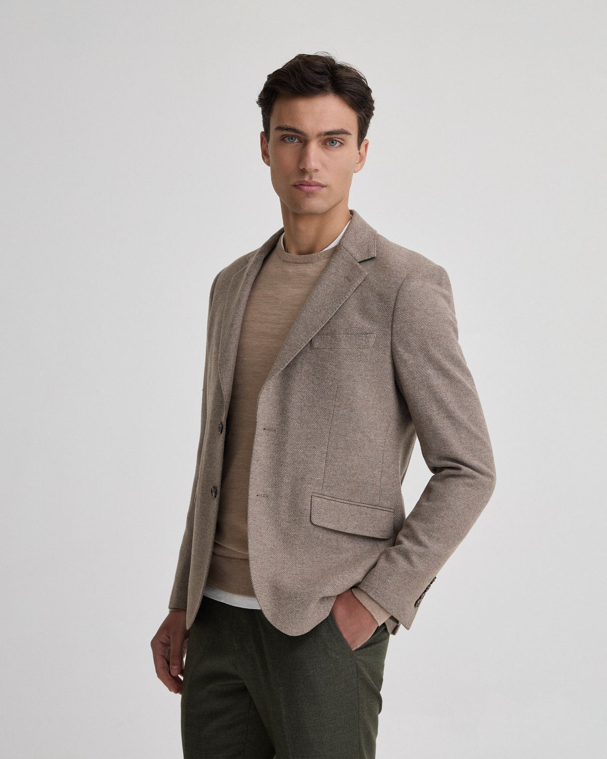 Blake Wool Blend Blazer MENS JACKETS AND COATS