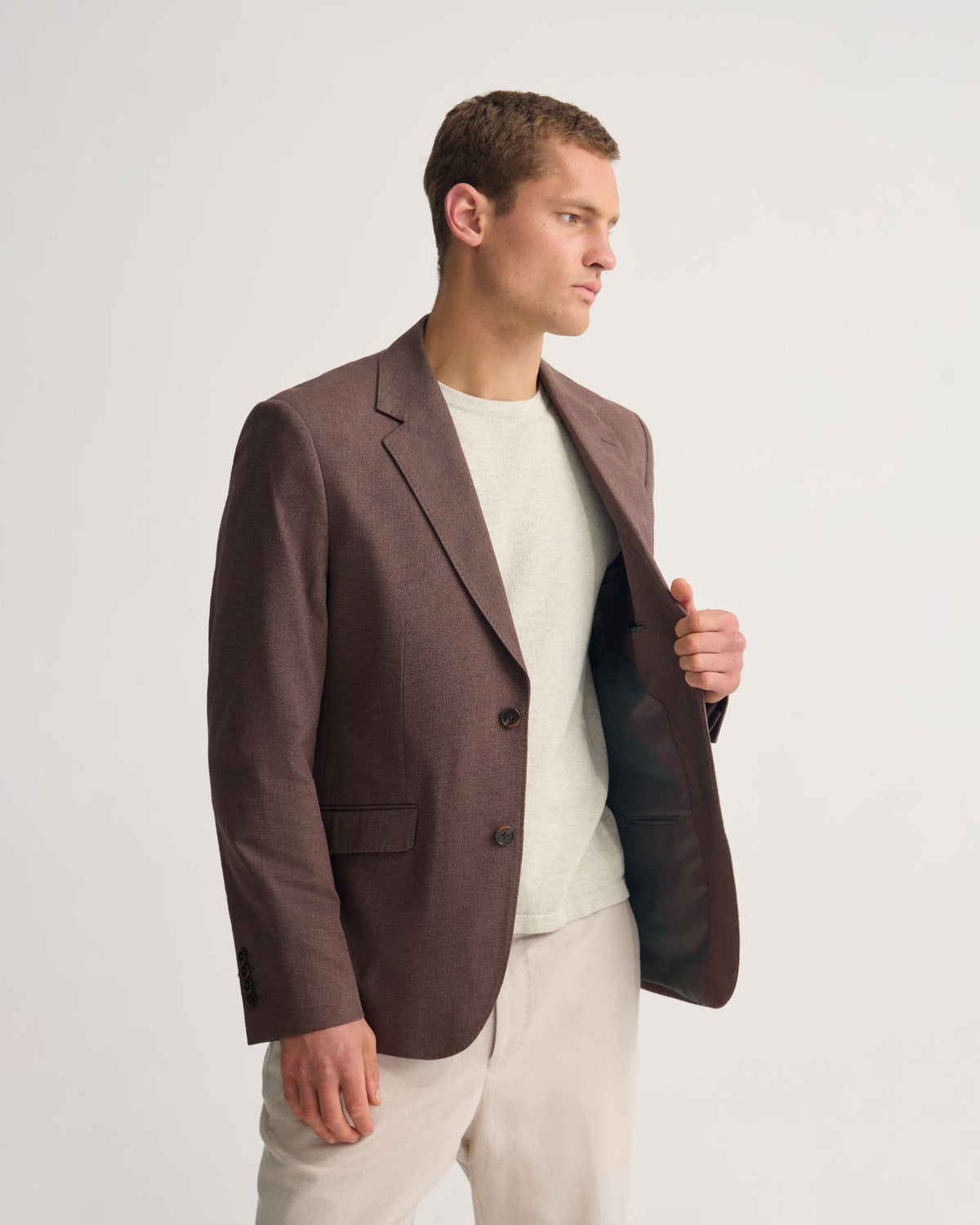 Blake Textured Blazer MENS JACKETS AND COATS