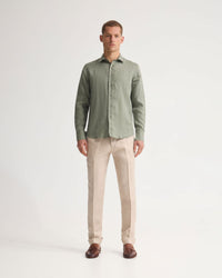 Cooper French Linen Long Sleeve Shirt MENS SHIRTS