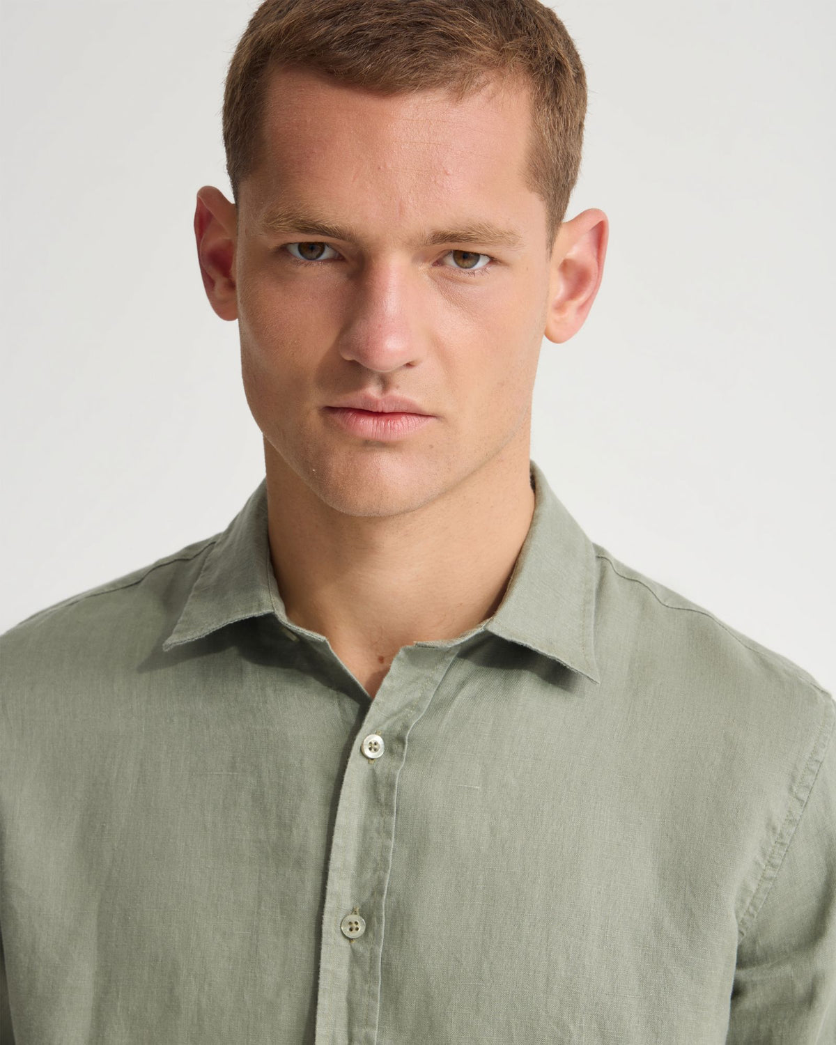 Cooper French Linen Long Sleeve Shirt MENS SHIRTS