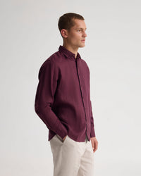 Cooper French Linen Long Sleeve Shirt MENS SHIRTS