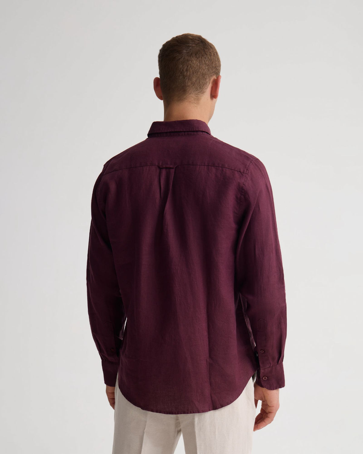 Cooper French Linen Long Sleeve Shirt MENS SHIRTS