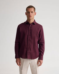 Cooper French Linen Long Sleeve Shirt MENS SHIRTS