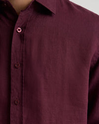 Cooper French Linen Long Sleeve Shirt MENS SHIRTS