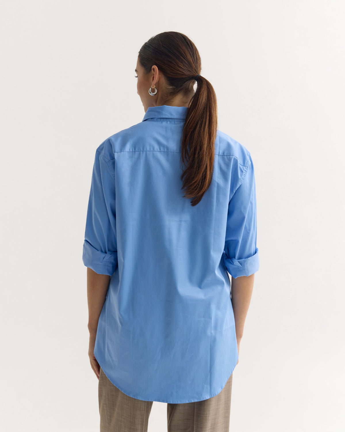 Hailey Oversize Cotton Shirt WOMENS SHIRTS