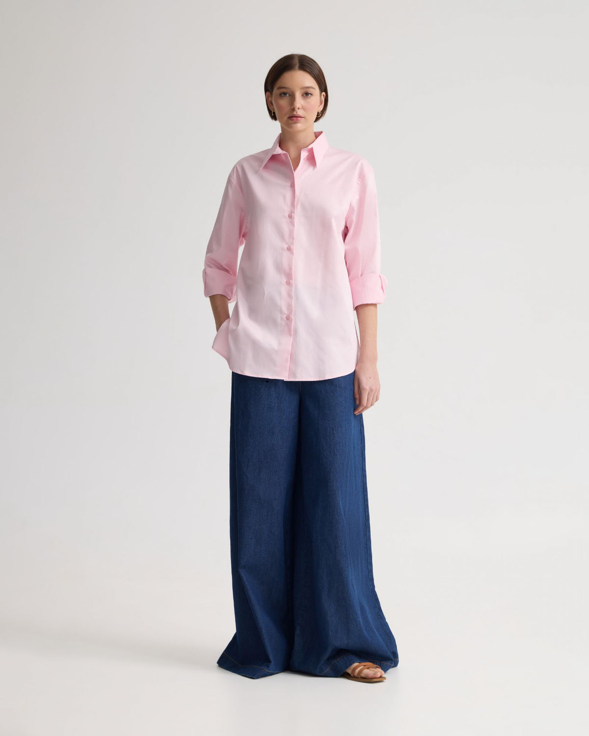 Hailey Oversize Cotton Shirt WOMENS SHIRTS