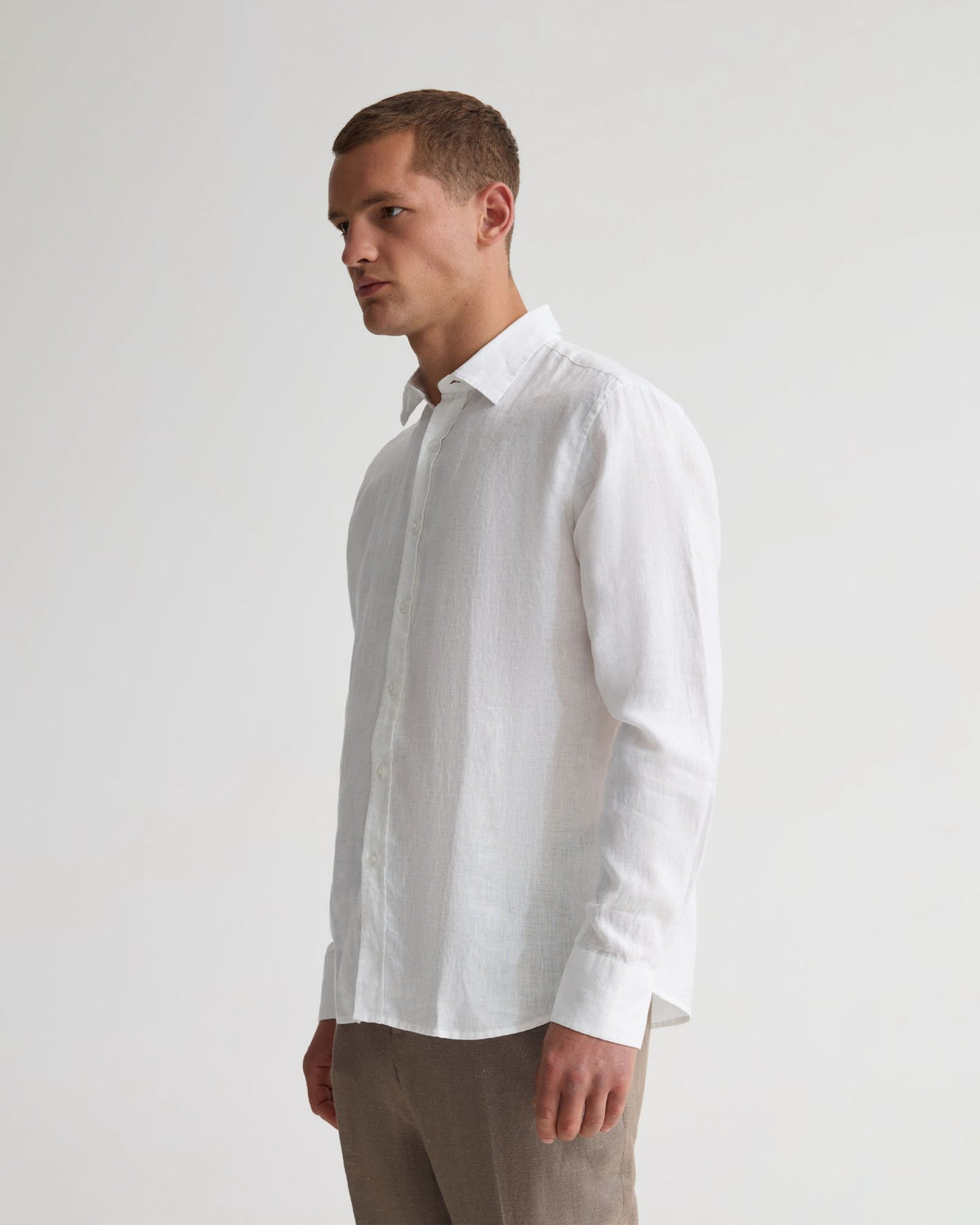Cooper Ls Organic Linen Shirt MENS SHIRTS