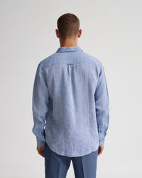 Cooper French Linen Long Sleeve Shirt MENS SHIRTS