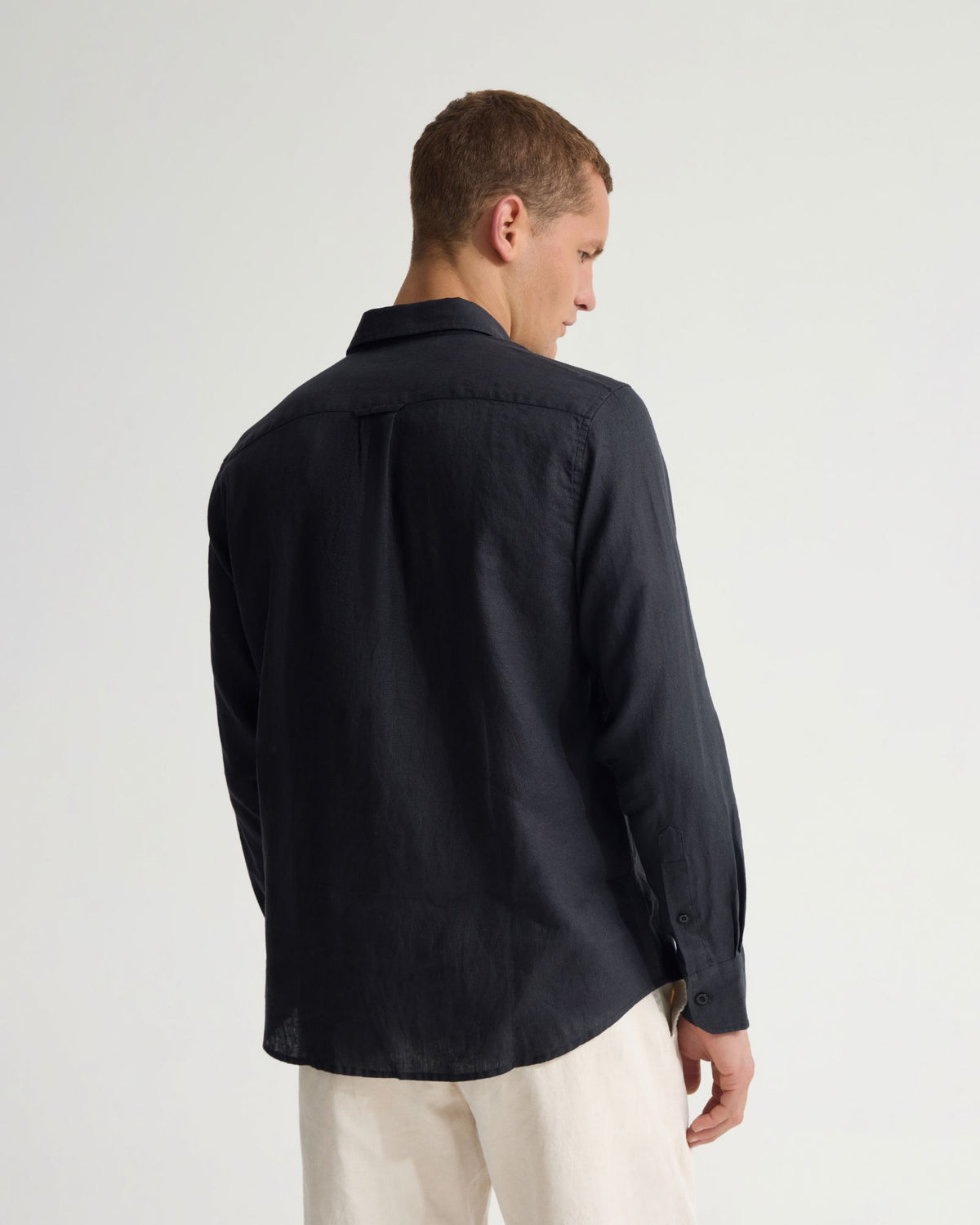 Cooper French Linen Long Sleeve Shirt MENS SHIRTS