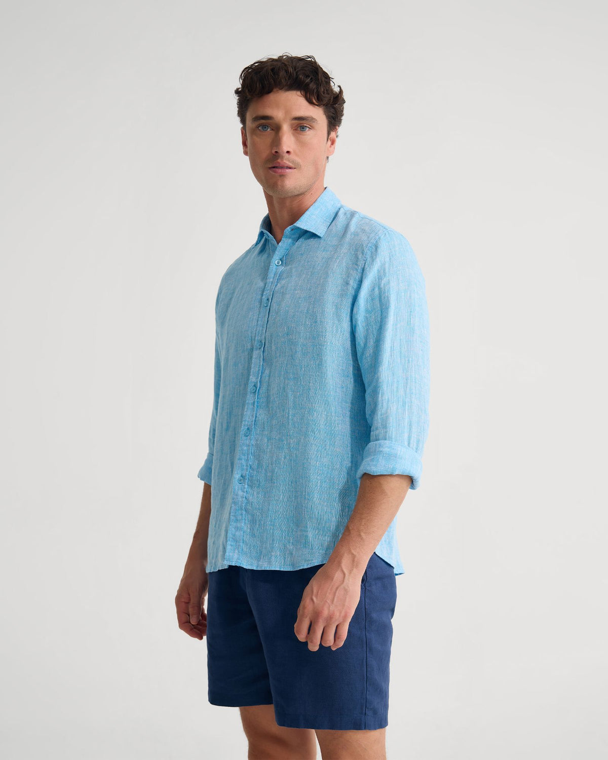 Cooper Ls European Linen Shirt MENS SHIRTS