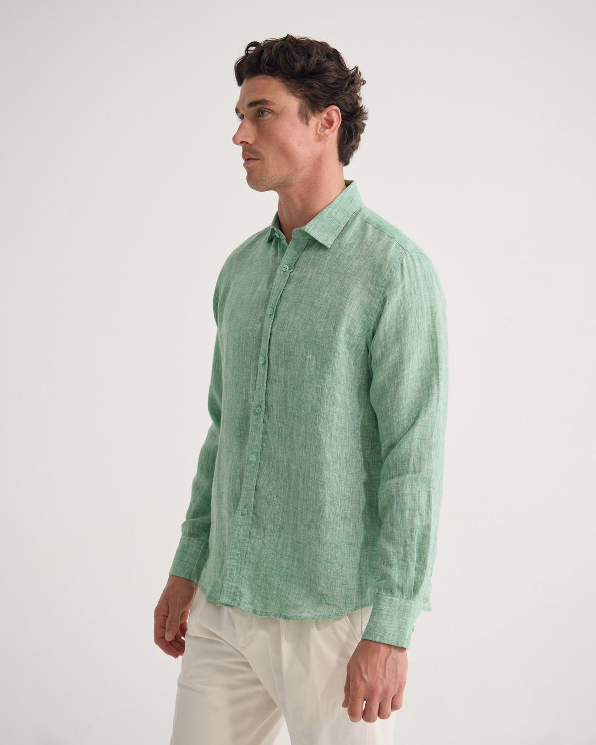 Cooper Ls European Linen Shirt MENS SHIRTS
