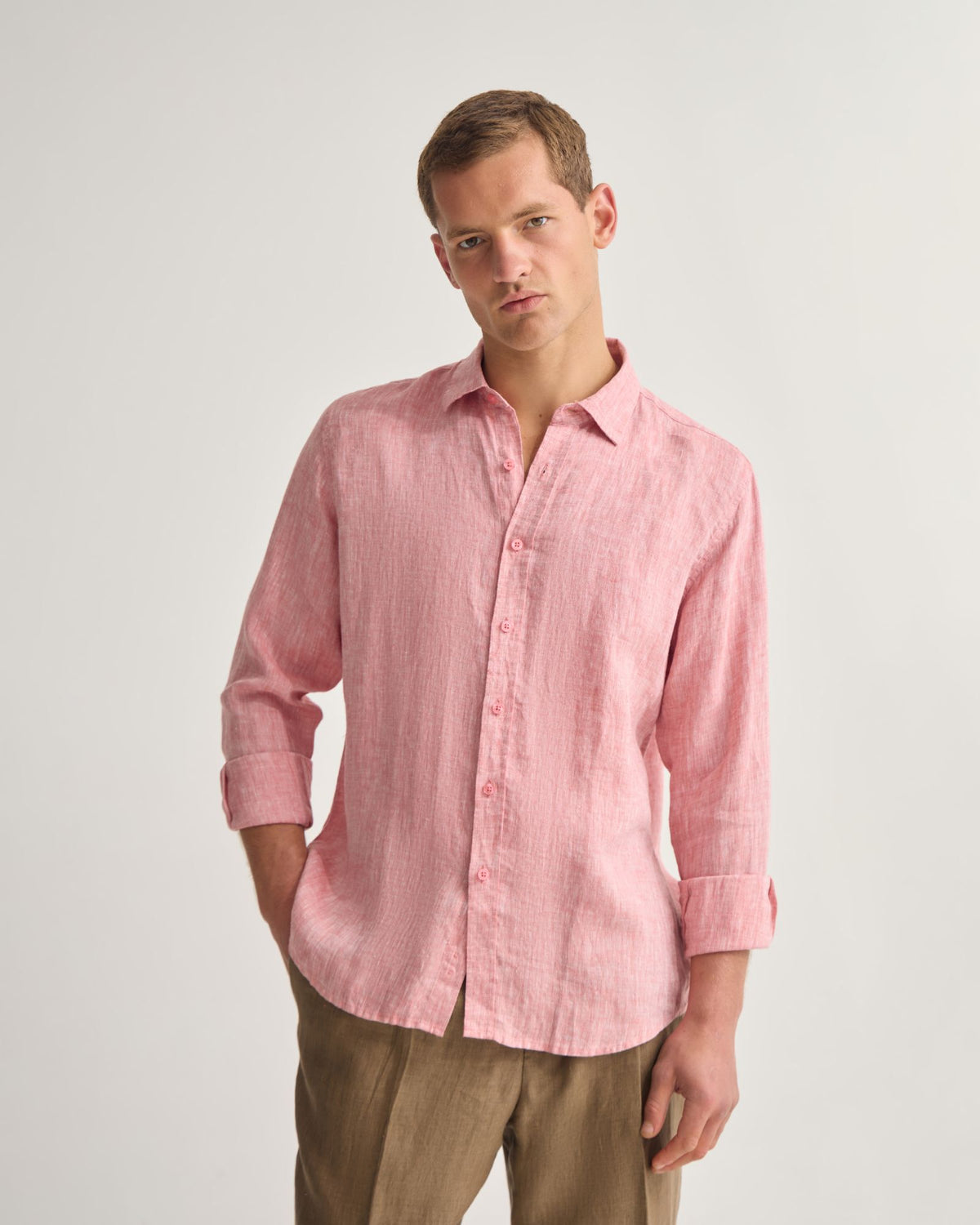 Cooper Ls European Linen Shirt MENS SHIRTS