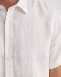 Leyton French Linen Short Sleeve Shirt MENS SHIRTS