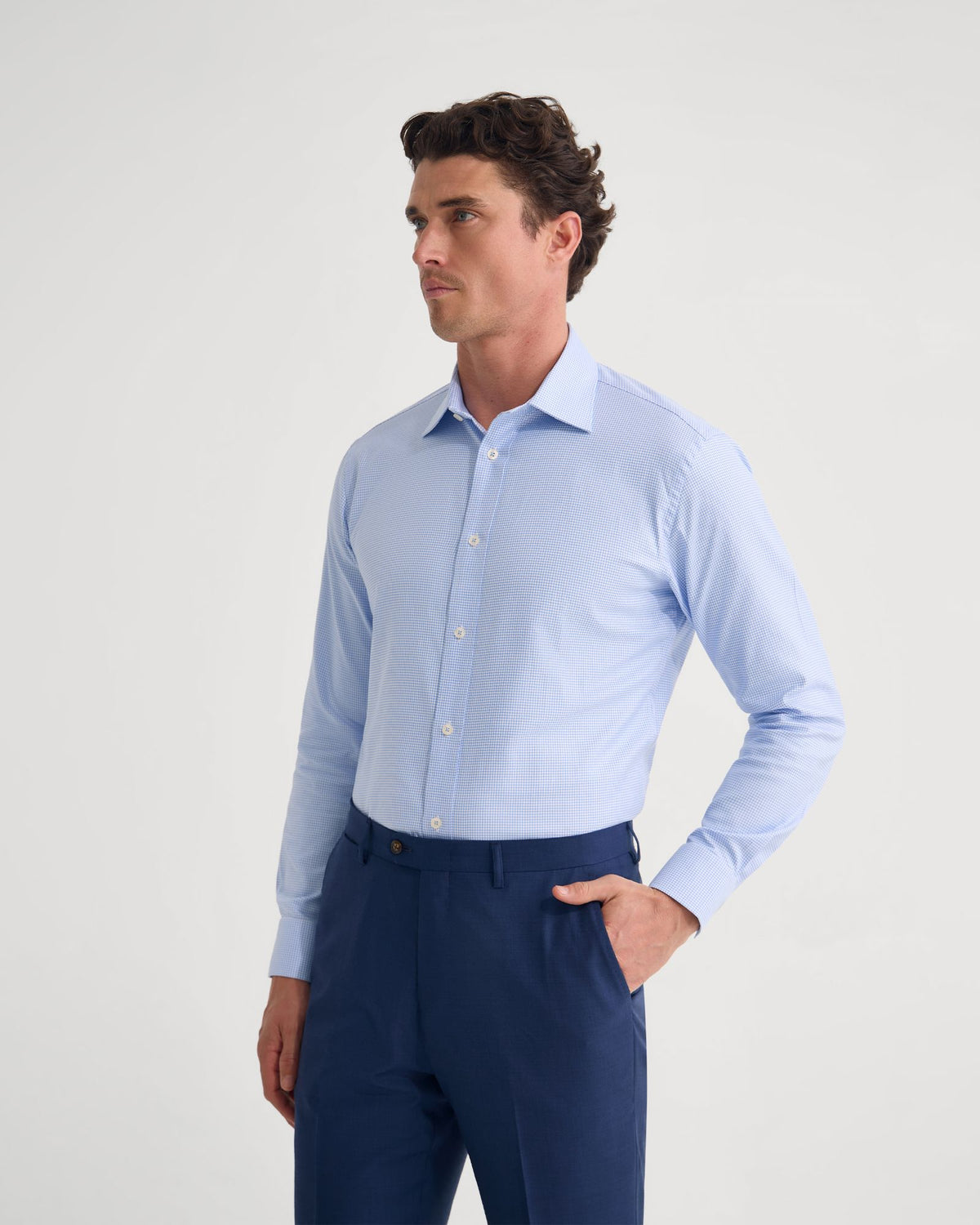 Regent Classic Fit Cotton Shirt MENS SHIRTS