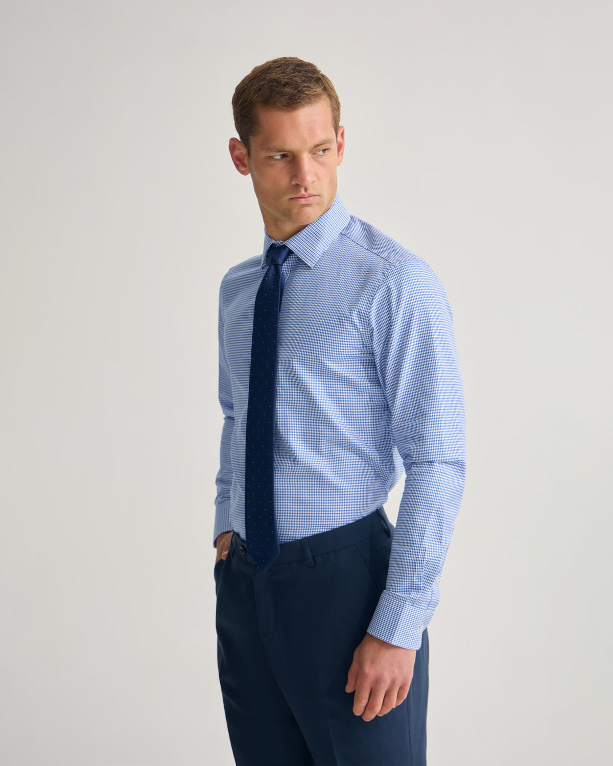 Beckton Slim Fit Cotton Shirt MENS SHIRTS