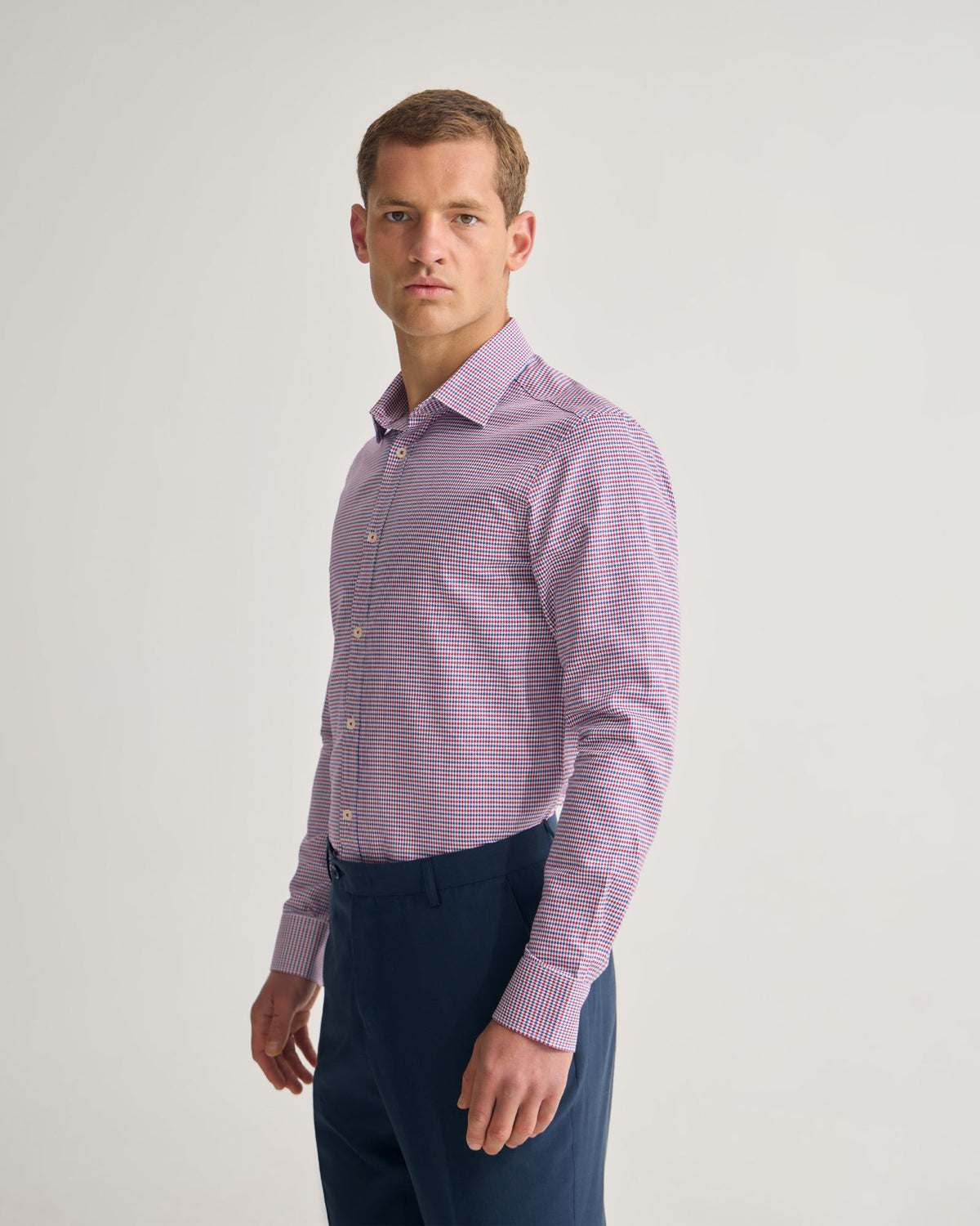 Beckton Slim Fit Cotton Shirt MENS SHIRTS