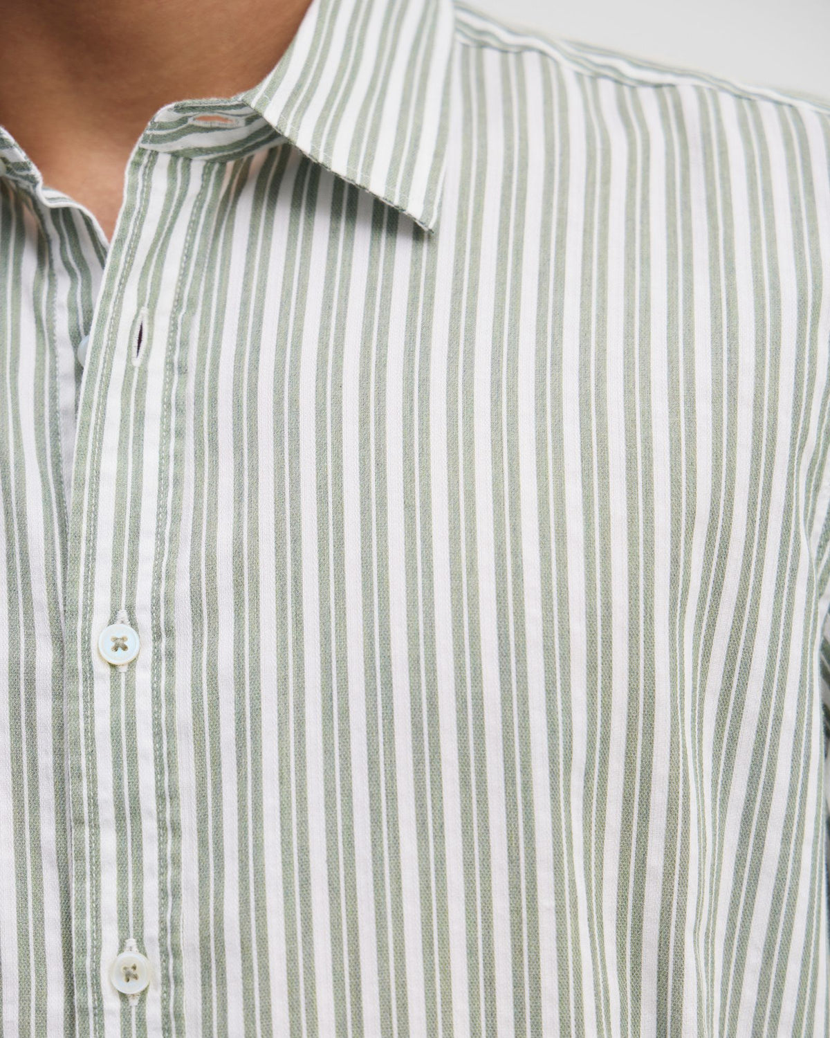 Leyton Short Sleeve Stripe Linen Shirt MENS SHIRTS