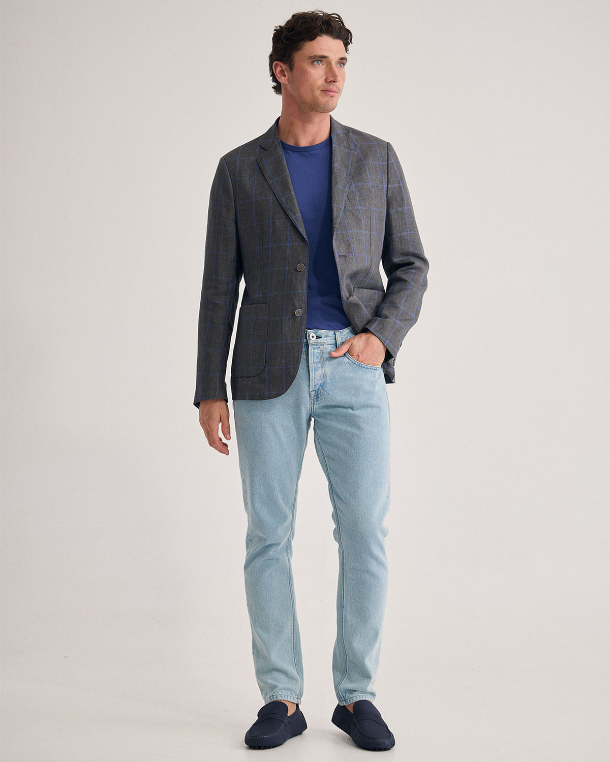 Milton Linen Blazer MENS JACKETS AND COATS