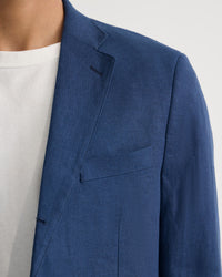 3 Button Linen Milton Blazer MENS JACKETS AND COATS