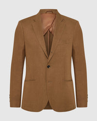 3 Button Linen Milton Blazer MENS JACKETS AND COATS