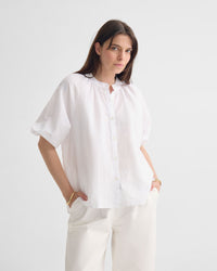 Annika Washed Linen Shirt WOMENS SHIRTS