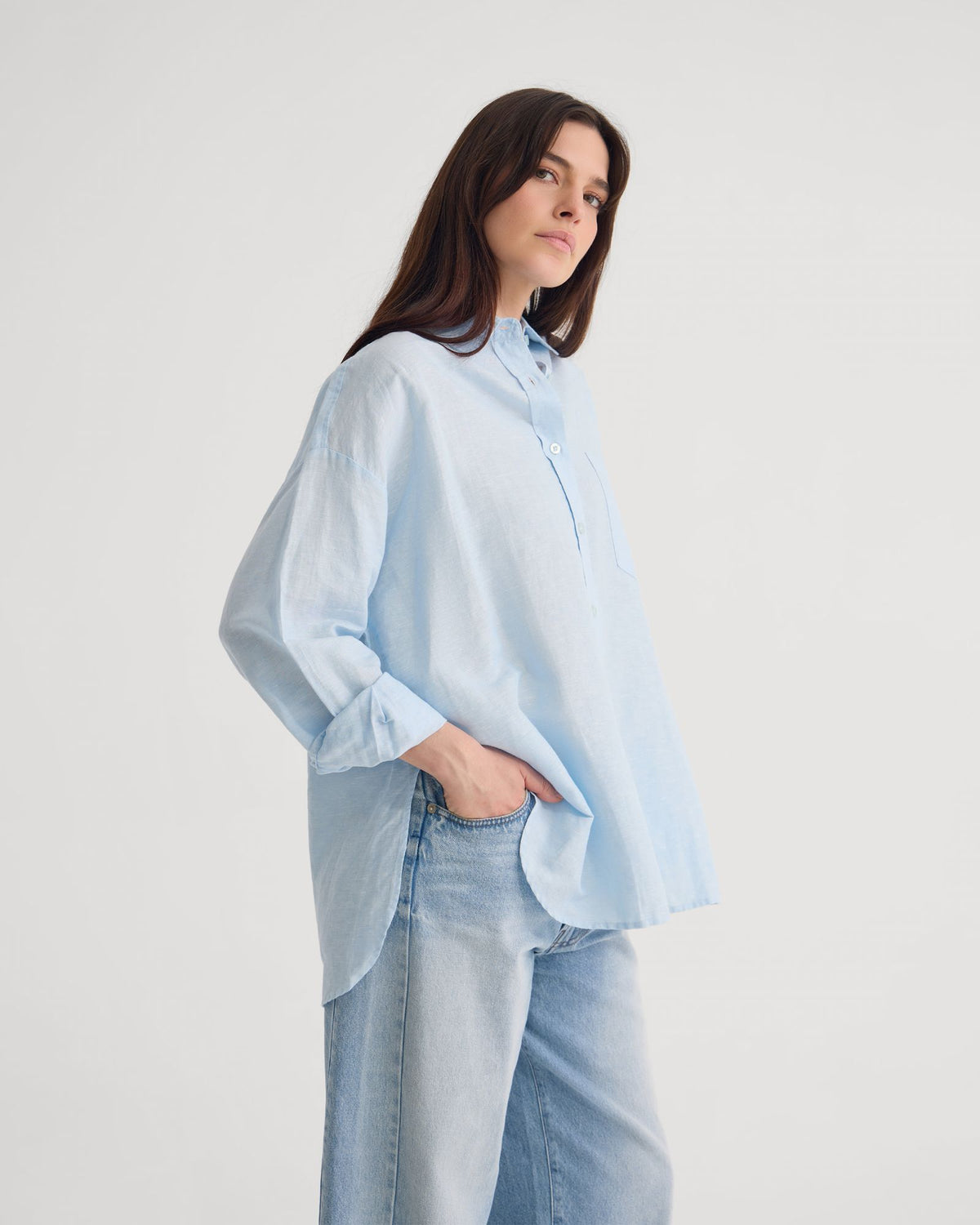 Erika Washed Casual Shirt WOMENS SUITS JKTS COATS