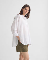 Erika Washed Casual Linen Shirt
