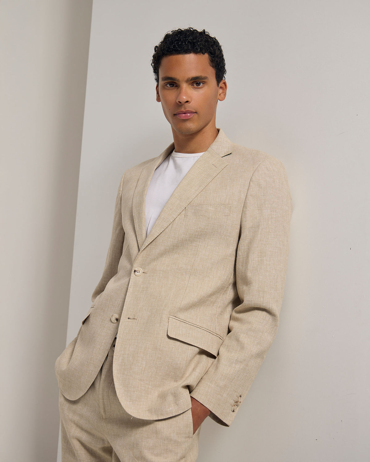 Milton Linen Blend Blazer